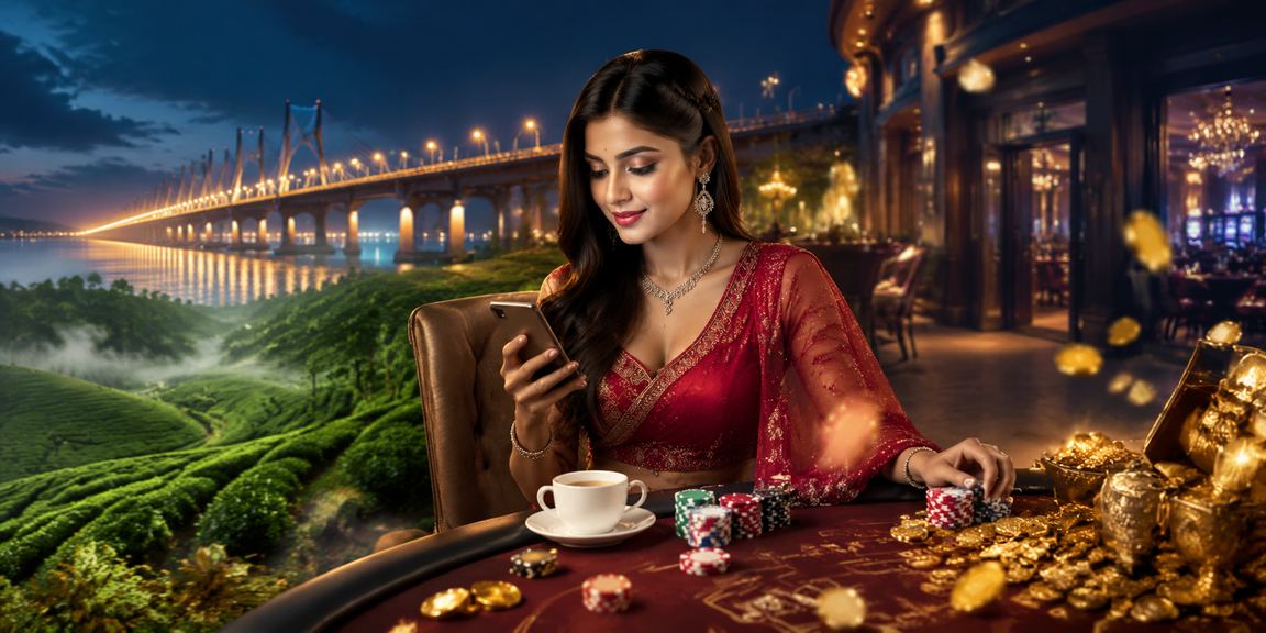 বরিশালের মোবাইল ক্যাসিনো গেমিং এর দৃশ্য